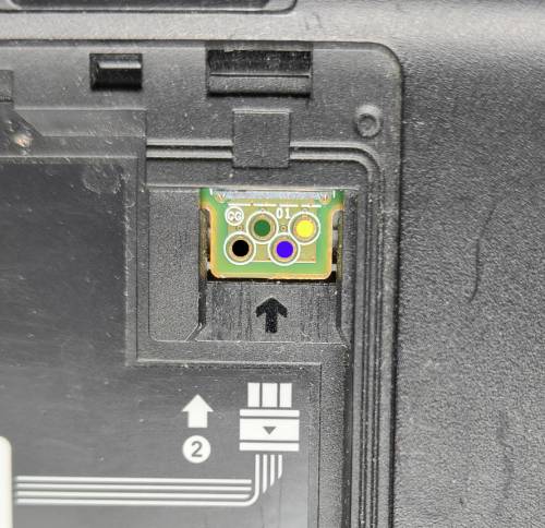 Gamepad serial header 1